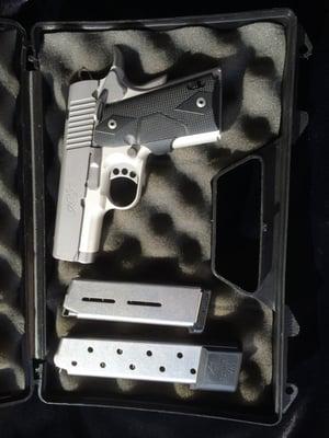 A custom 1911 kimber 45 conceal carry