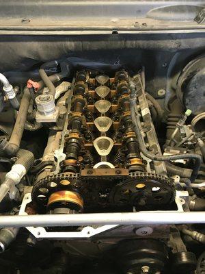 Ever wonder what's underneath your valve cover?