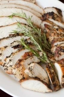 Roasted turkey breast