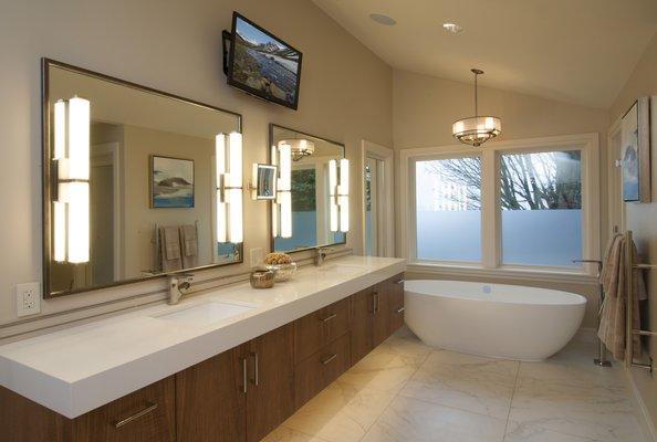 Master Bathroom remodel, Woodway, WA