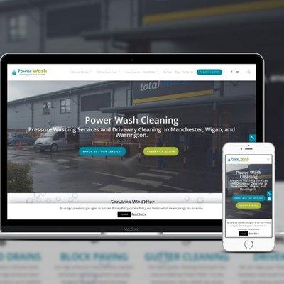 Greensburg Website Design for Power Wash Cleaning and Drain Services by WDX Technologies