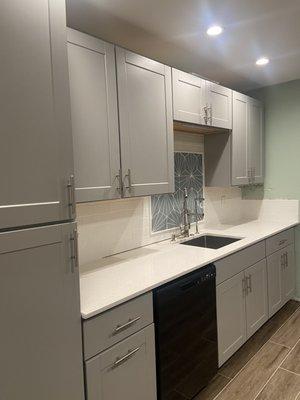 Cabinets and countertops