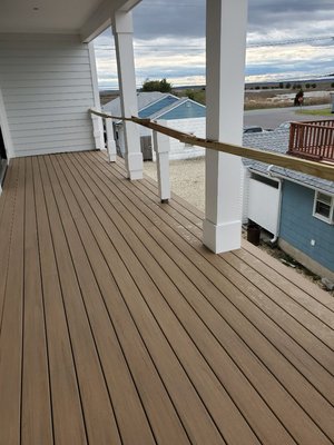 Composite decking (new construction)