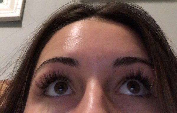 Lashes over a week after getting a full set