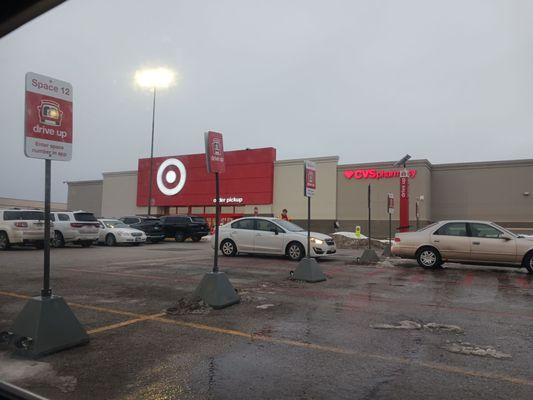 Drive Up area outside Target