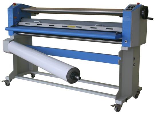 GFP 63" Wide Format Laminator heat assist laminator ideal for pressure sensitive laminating films