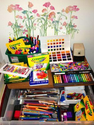 Art materials, at your service!