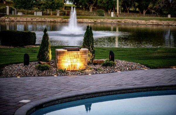 Checkout this Overland Park backyard we completed  it's fully loaded and offers endless entertainment for friends and family!