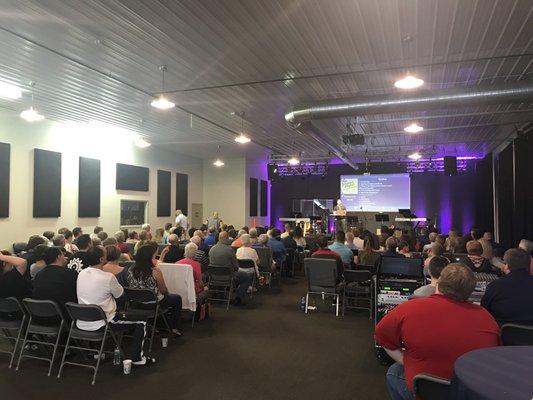 Journey Church of Columbus meets in the Vista building located at 8500 Memorial Dr in Plain City (near the Costco)