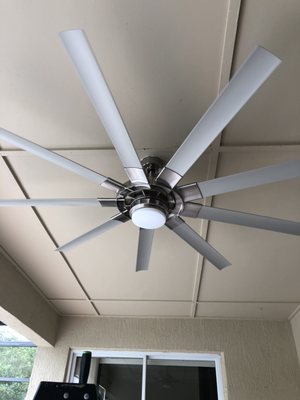 Ceiling fans installation