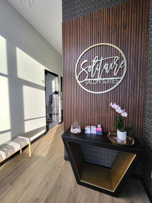 Located inside of Solitaire Salon Suites