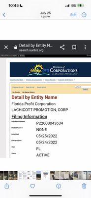 All Lachiccot companies name ...