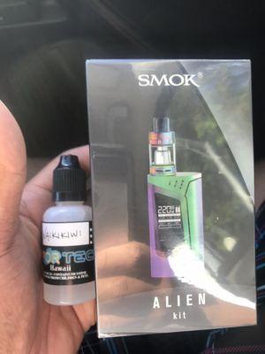 Smok alien kit with free juice thanks vapor Tech