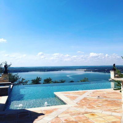 Lakefront property on Lake Travis