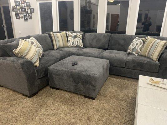 Sectional from discount furniture