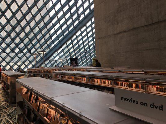 Inside the Seattle Center Public Library