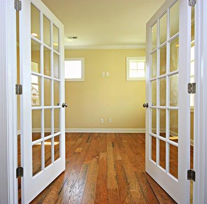 Optional Study with French Doors