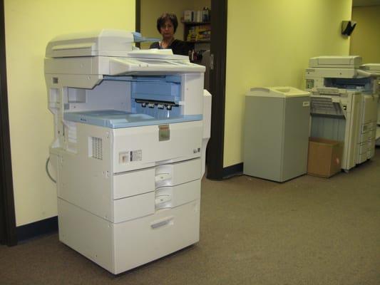 Color specialist on Ricoh Multifunctional system's