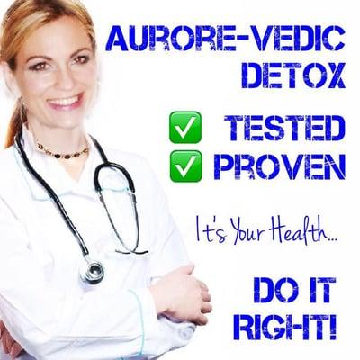 Dr. Aurore's Award winning detox program, based on years of research and development.