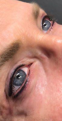 Permanent eyeliner