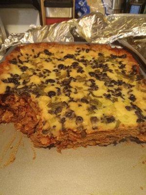 Enchilada pie