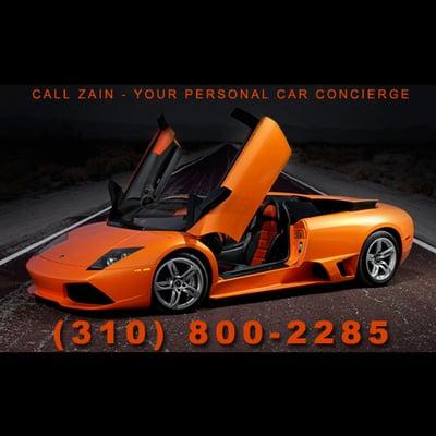 Los Angeles Car Concierge...Call us!