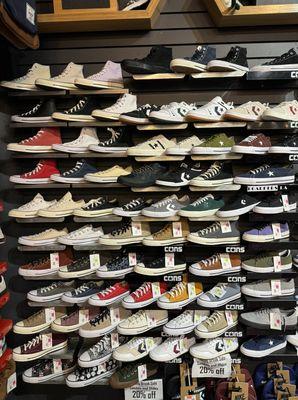 Step into style with our diverse collection of Converse and Cons shoes!  #FootwearFavorites