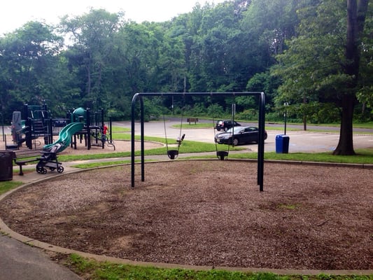 Playgrounds have a little more shade than others