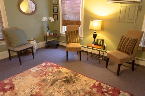 A meeting room at Roots & Wings Yoga and Healing Arts