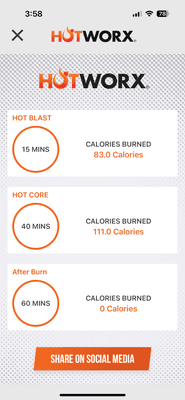 Hotworx app