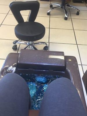 Pedicure was amazing!