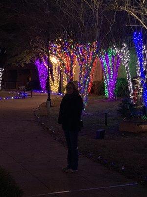 Christmas in Dr Seuss Park. Downtown Abilene