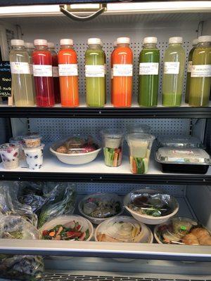 Stocked fresh with power bowls and juices