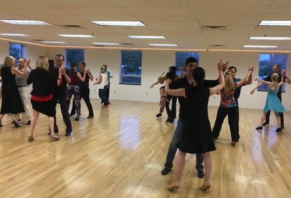 Anyone can dance! This is one of our social dance classes.