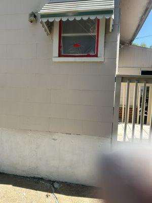 Same home we was able to paint the outside for under $1500