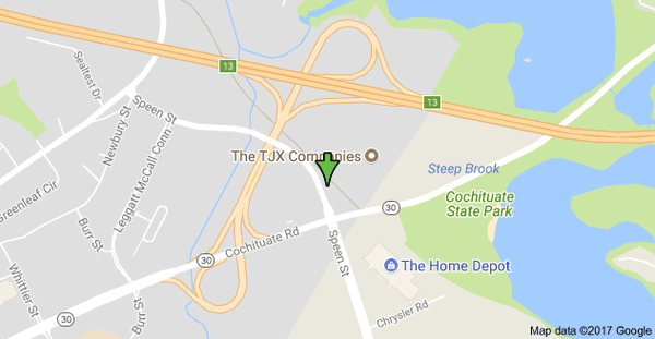 Our office is conveniently located at the intersection of Speen Street and Rte 30 in Framingham behind the Cumberland Farm Convenience Store