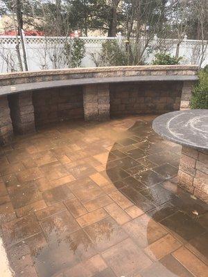 Paver cleaning