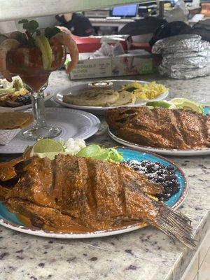 Mojarra ala diabla