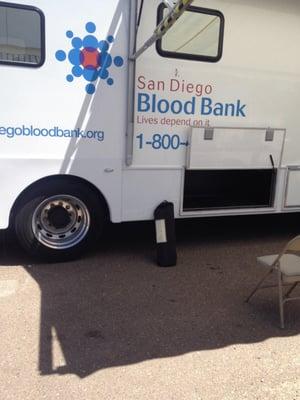 Mobile Blood Bank, practically comes to you!