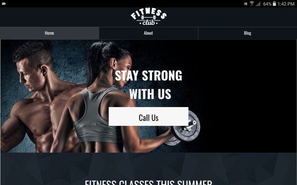 Get a fullu functional fitness club or gym website  today. www.digicloud.io