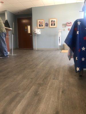 This VA clinic has one of most helpful staff of SoCal VA. Inside their clean and welcoming front lobby.