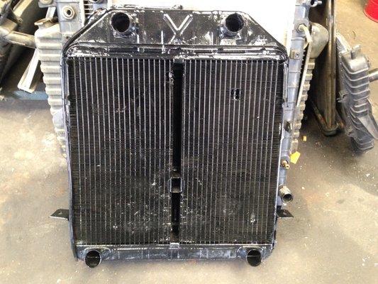 Rebuilt this Ford 1939 original stock radiator