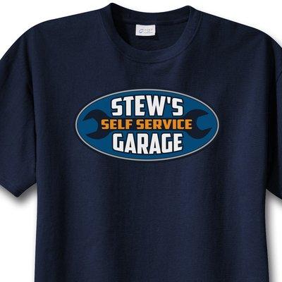 T-shirt - Stew's Garage - Kirkland WA