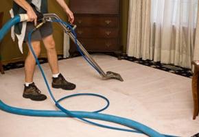 Dry Vac Cleaning Process