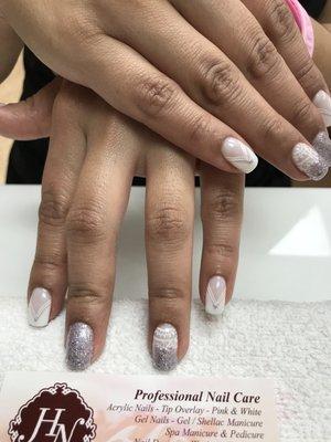 Natural nails with gel colors