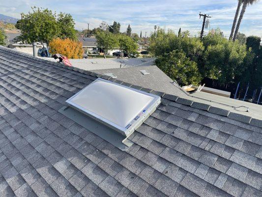 Skylight light repair