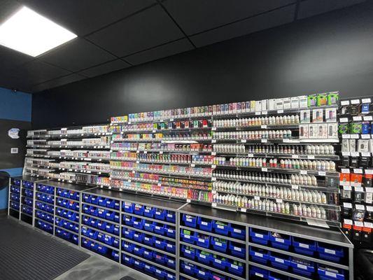 Vapor Lounge on Ramsey - inside products