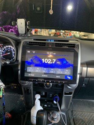 Alpine ILX-F411 ...11 inch screen in 2020 4Runner.