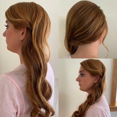 Love this side-swept Style!!