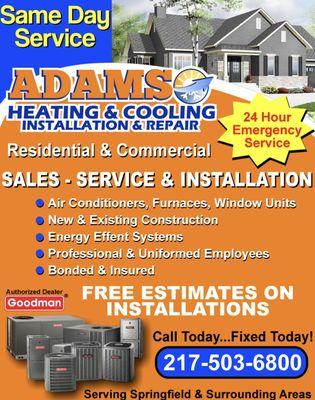 Adams Heating & Cooling